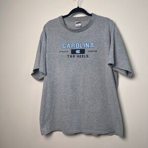 Vintage 90's Carolina Tar Heels Soffee T-Shirt XL Gray  Blue UNC